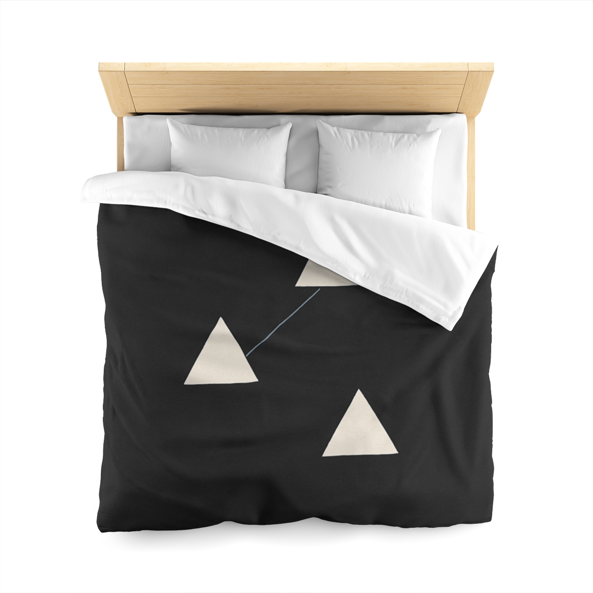 Triangular Constellation Steps unique patterned duvets