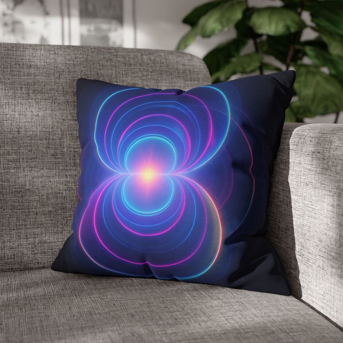 Prismatic Lensing Bloom soft cotton pillow cases
