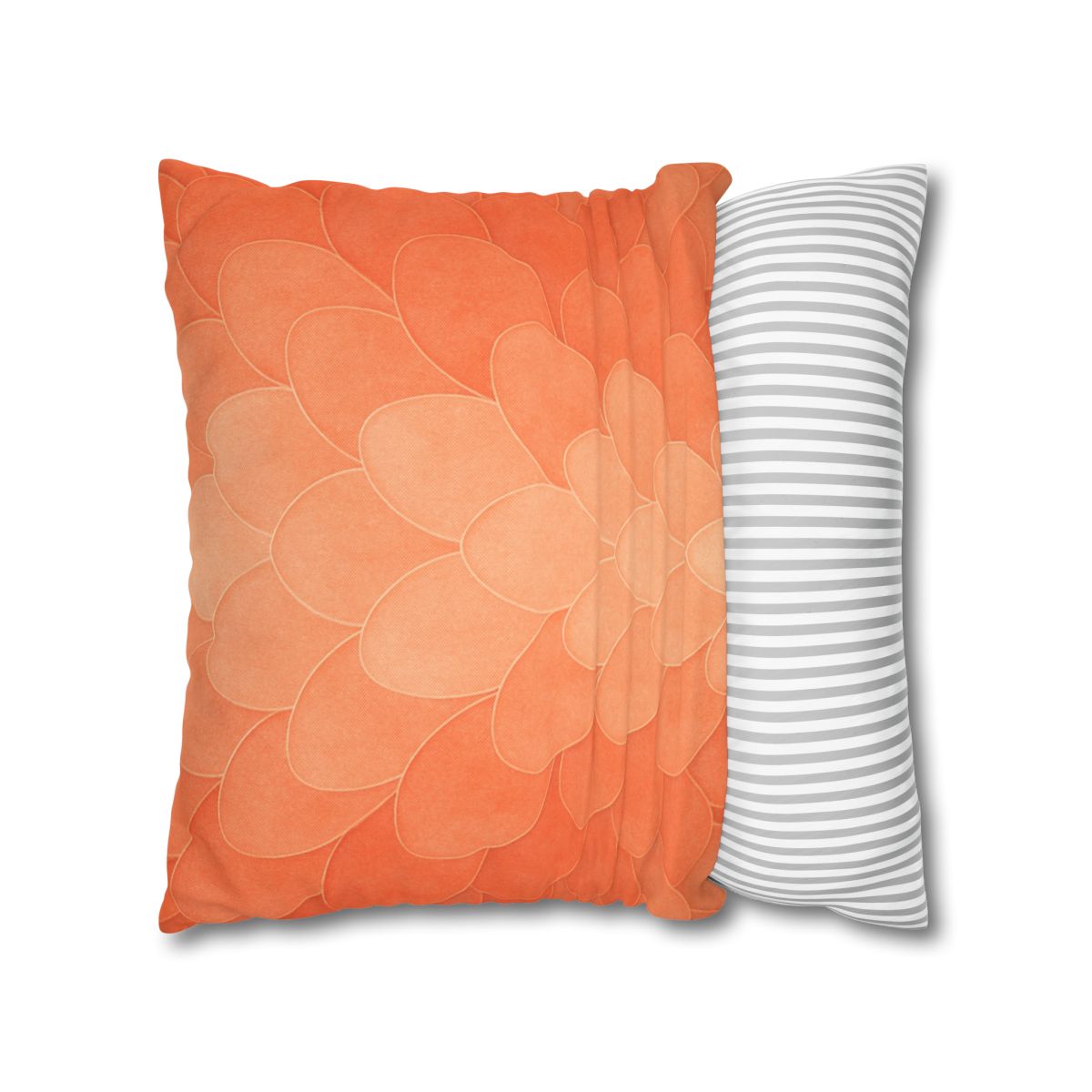 Petal Cascade Mosaic designer print pillow cases