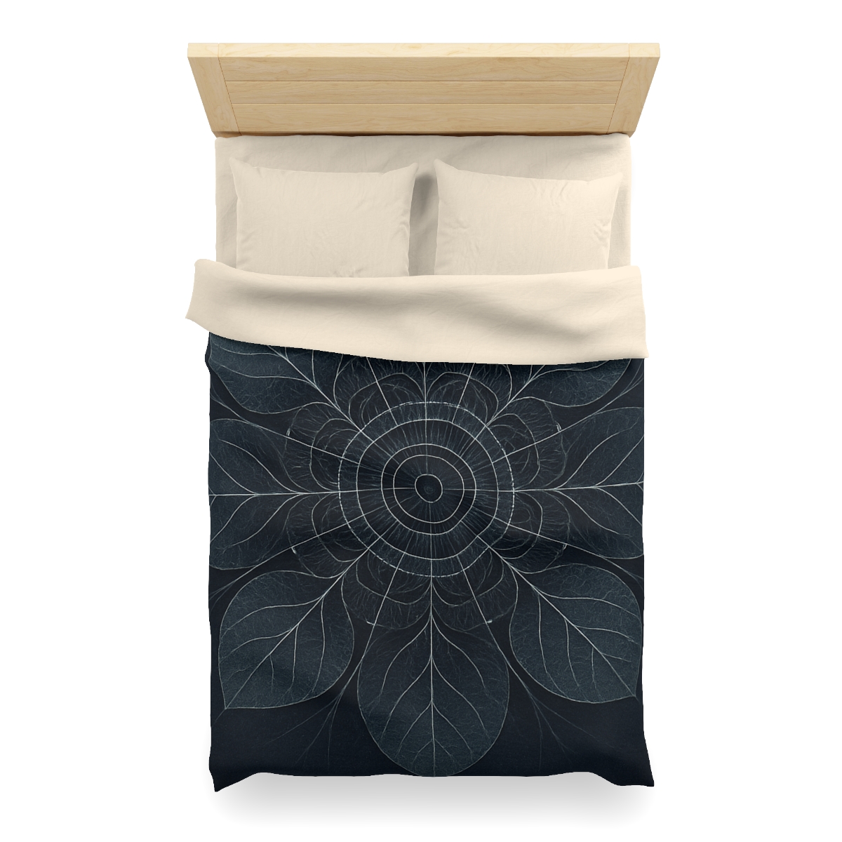 Veined Halo Mandala personalized bedding duvets