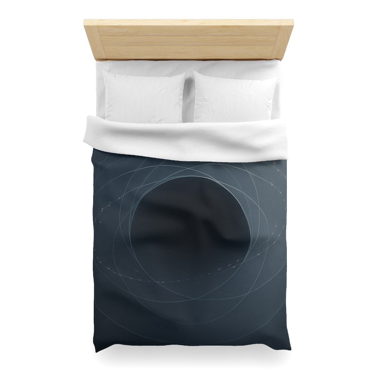 Gravitational Halo Lattice unique patterned duvets