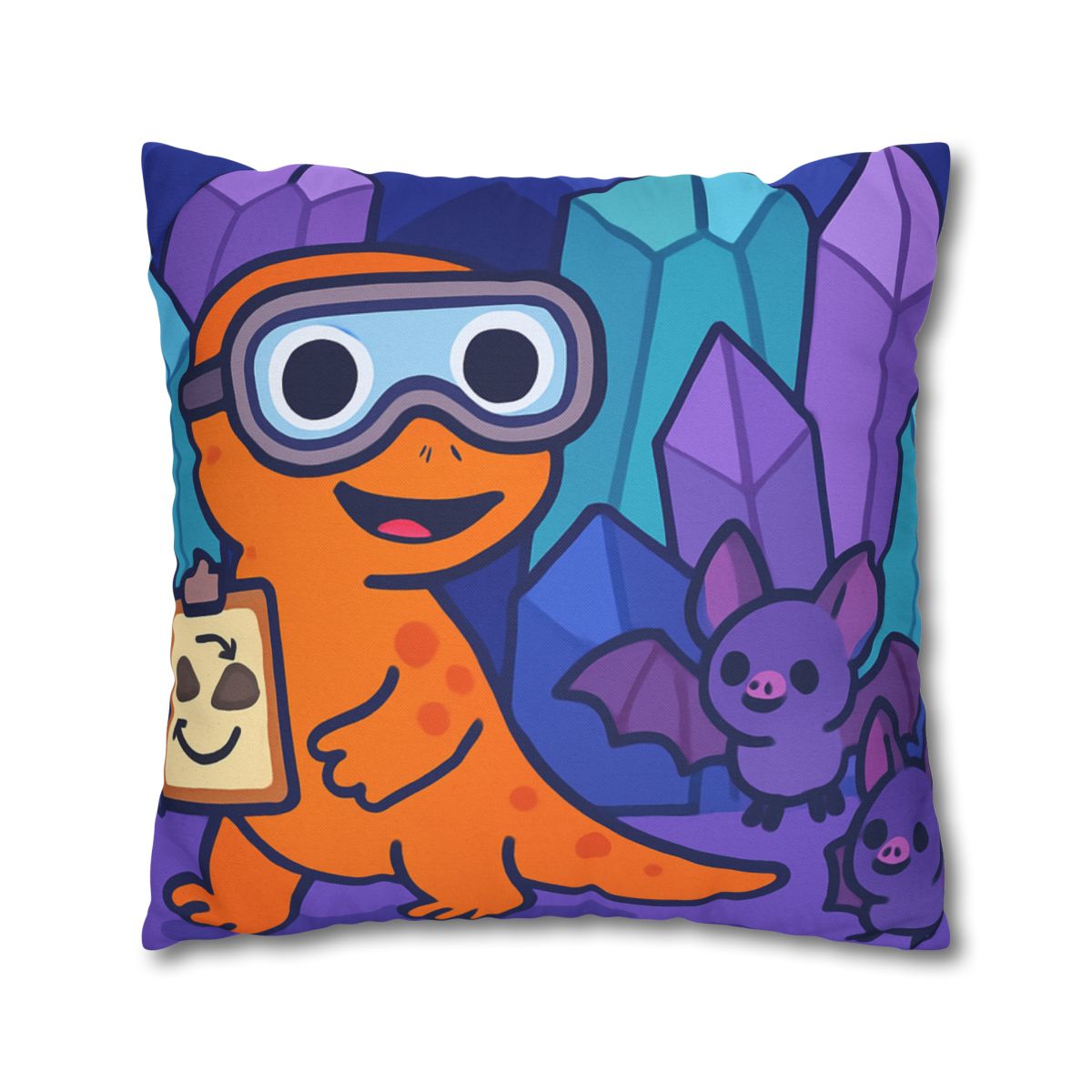 Crystal Cavern Salamander Science Team trendy patterned pillow cases