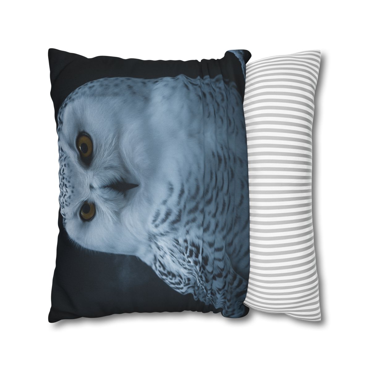 Midnight Watch Snowy Owl comfortable bedding pillow covers