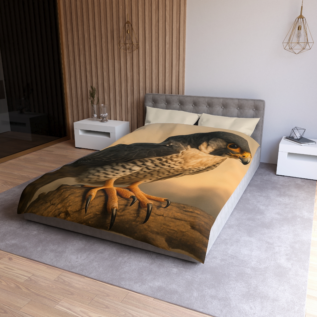 Solar Crest Peregrine Falcon warm winter duvets