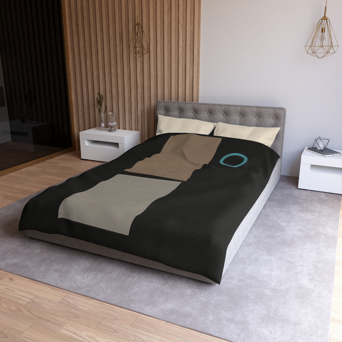 Stepped Pair And Tiny Ring stylish duvet covers