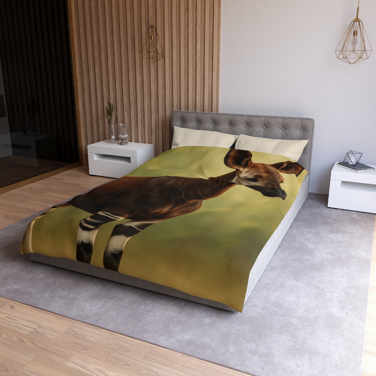 Velvet Stride Okapi trendy bedroom duvets