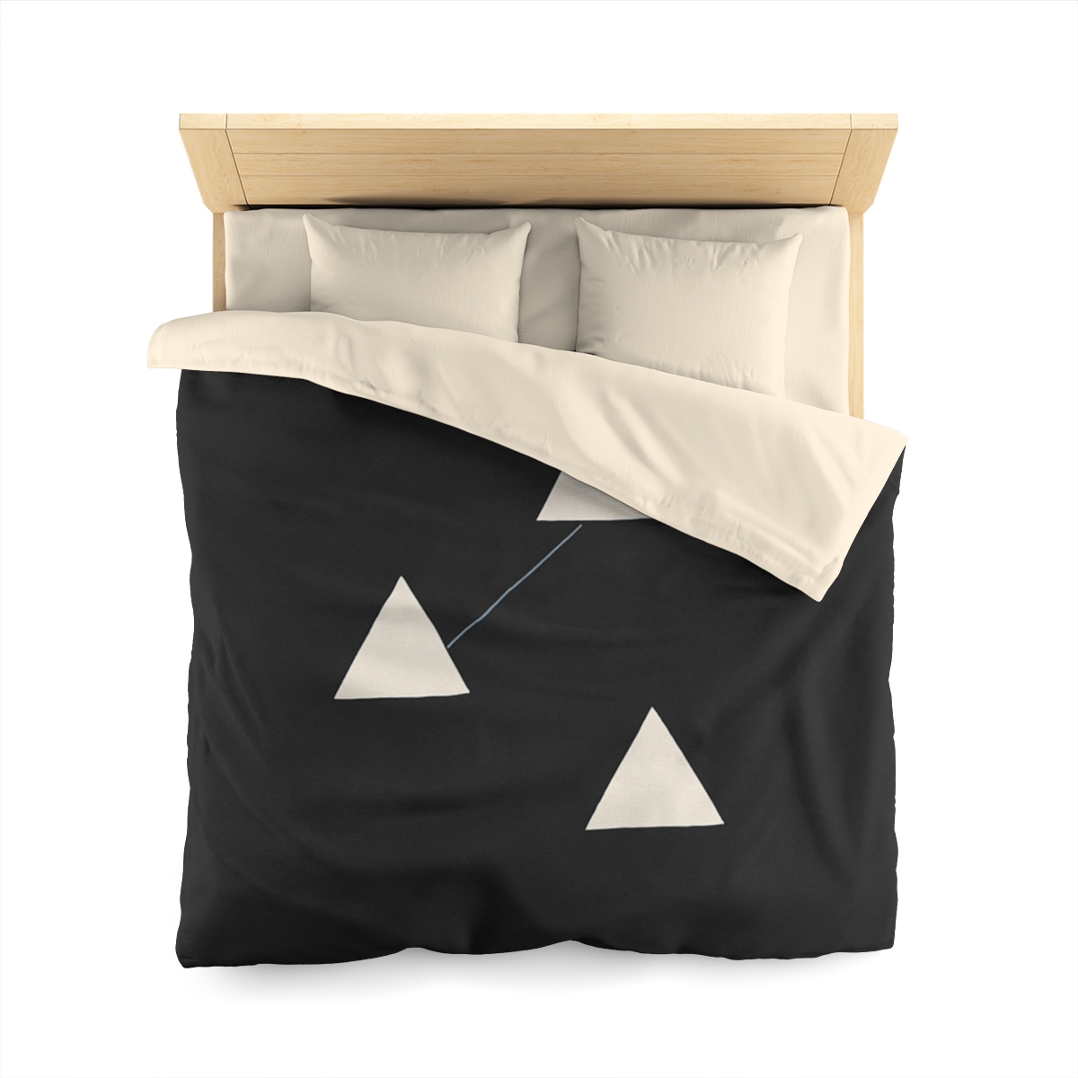 Triangular Constellation Steps unique patterned duvets