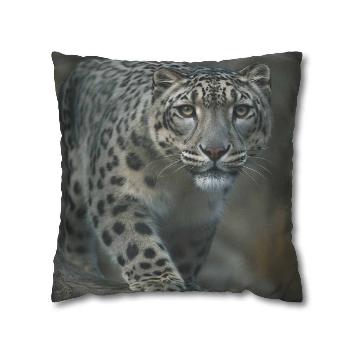 Starlit Sprint Snow Leopard comfortable bedding pillow covers