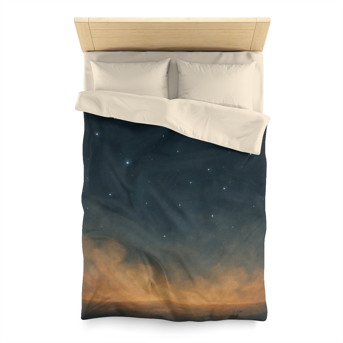 Starlit Dust Horizon personalized bedding duvets