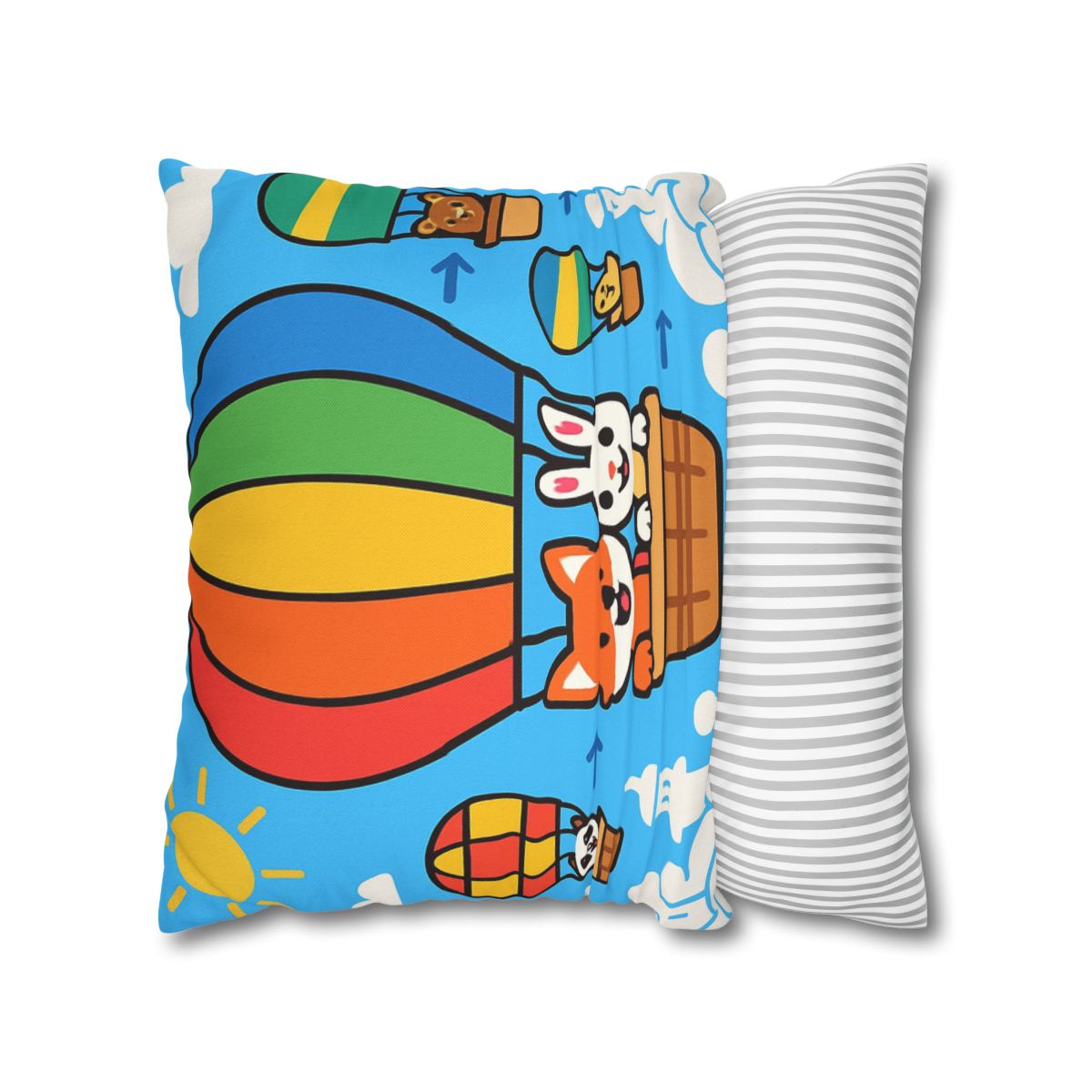 Cloud City Balloon Race custom pillow cases