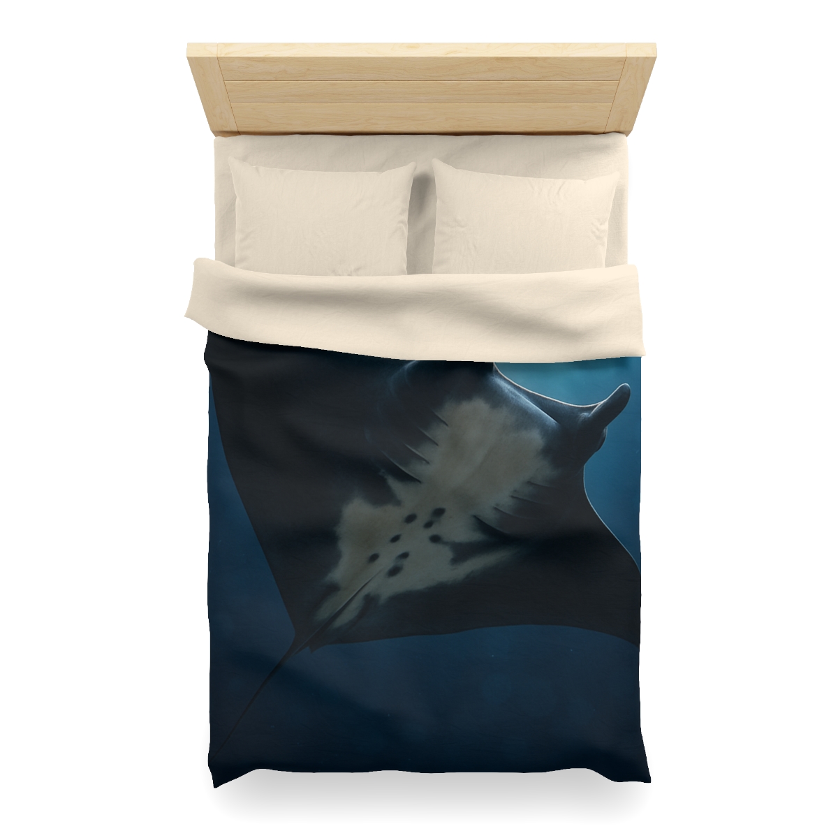 Manta Ray Moon Glide trendy bedroom duvets
