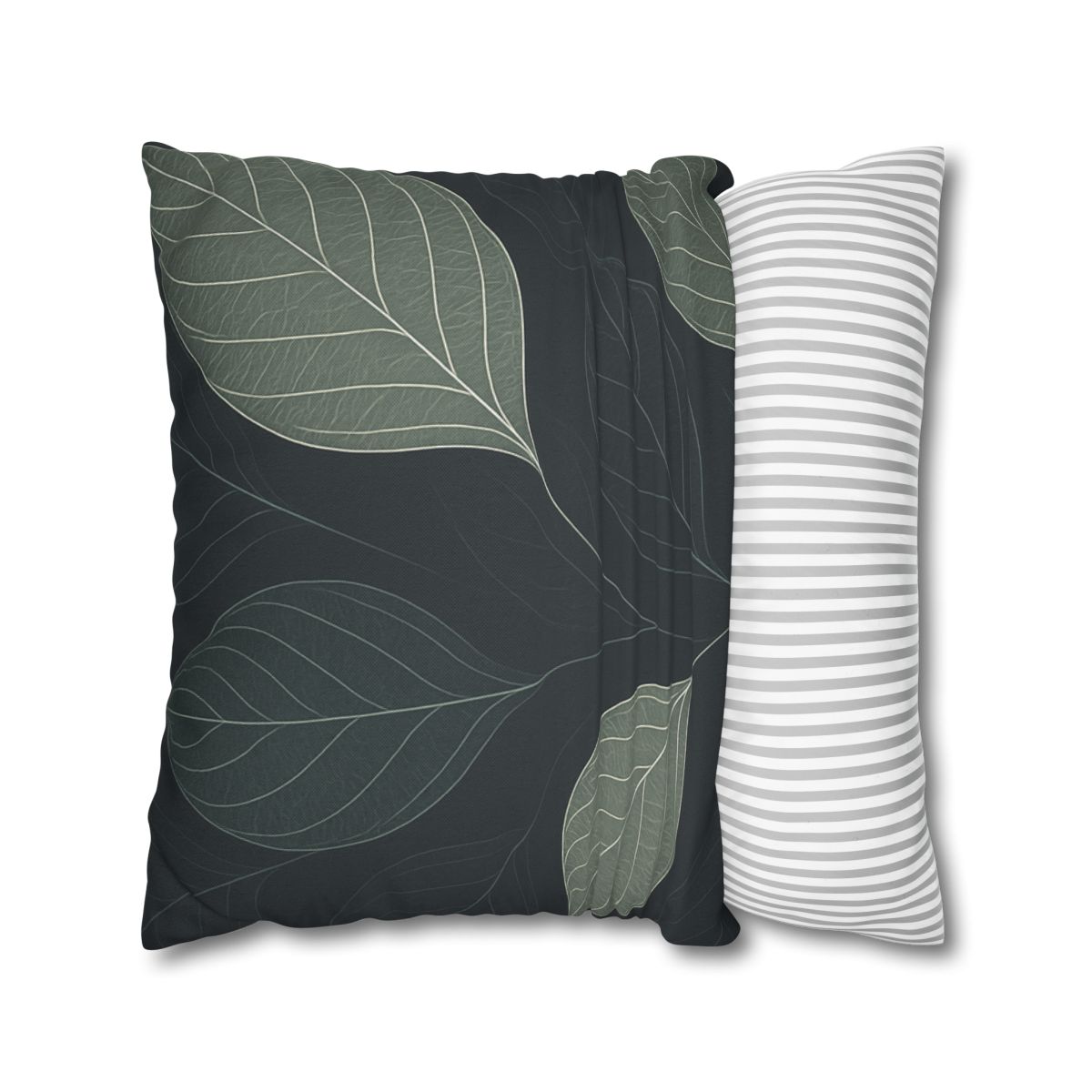Leaf Vein Circuit Filigree soft cotton pillow cases
