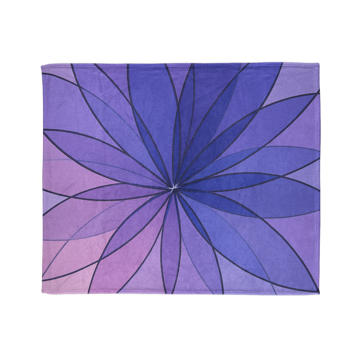 Petal Prism Overlay custom blankets