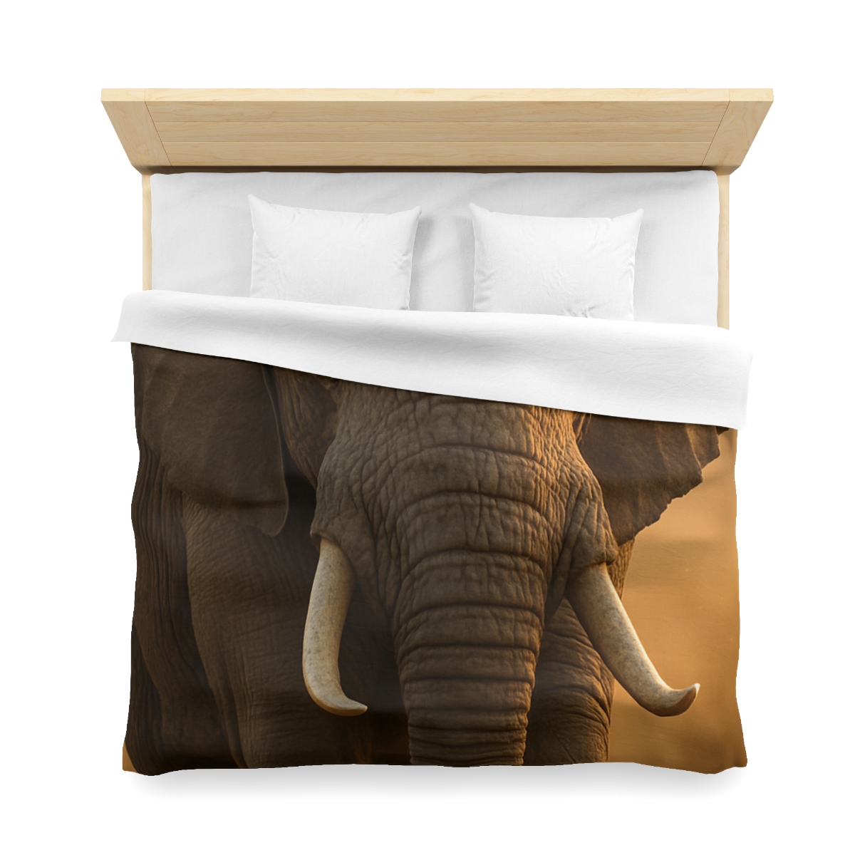 Savannah Sentinel Elephant designer printed duvets