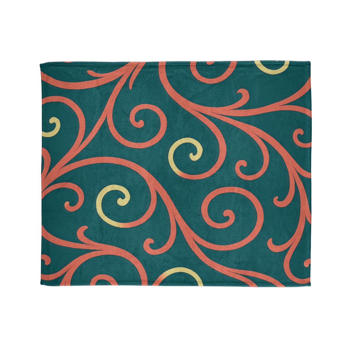 Curling Tendril Wave unique gift blanketscustom blankets