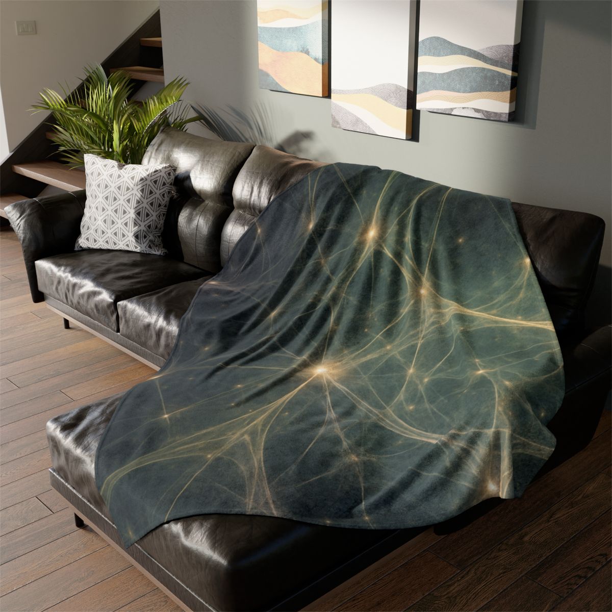 Cosmic Web Filament unique gift blankets