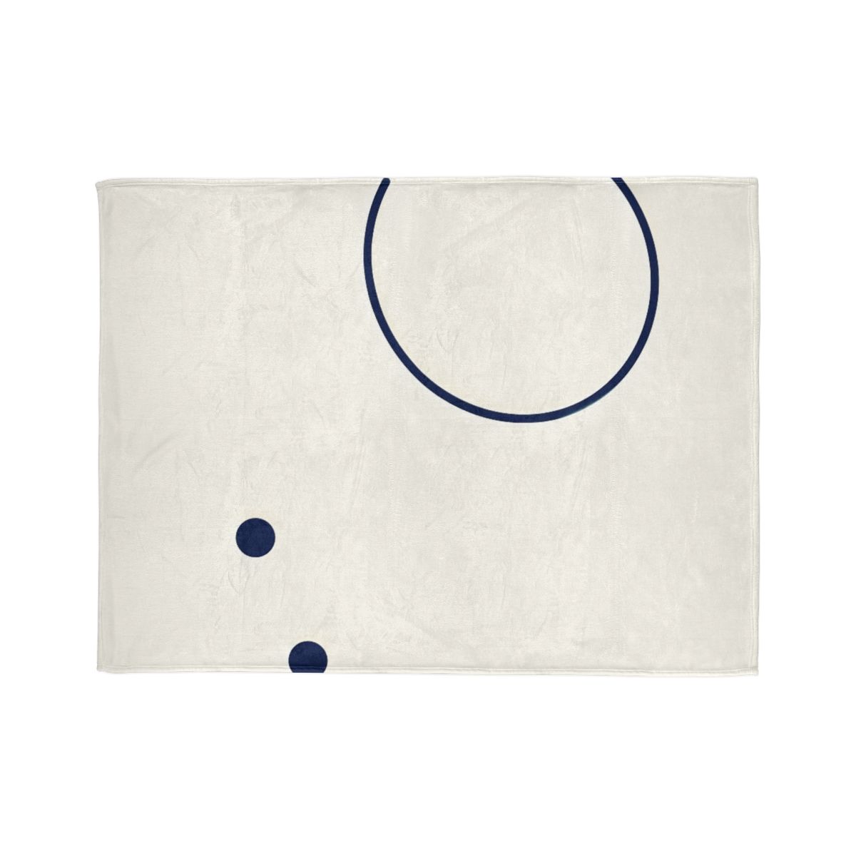 Orbiting Arc And Twin Dots stylish throw blankets