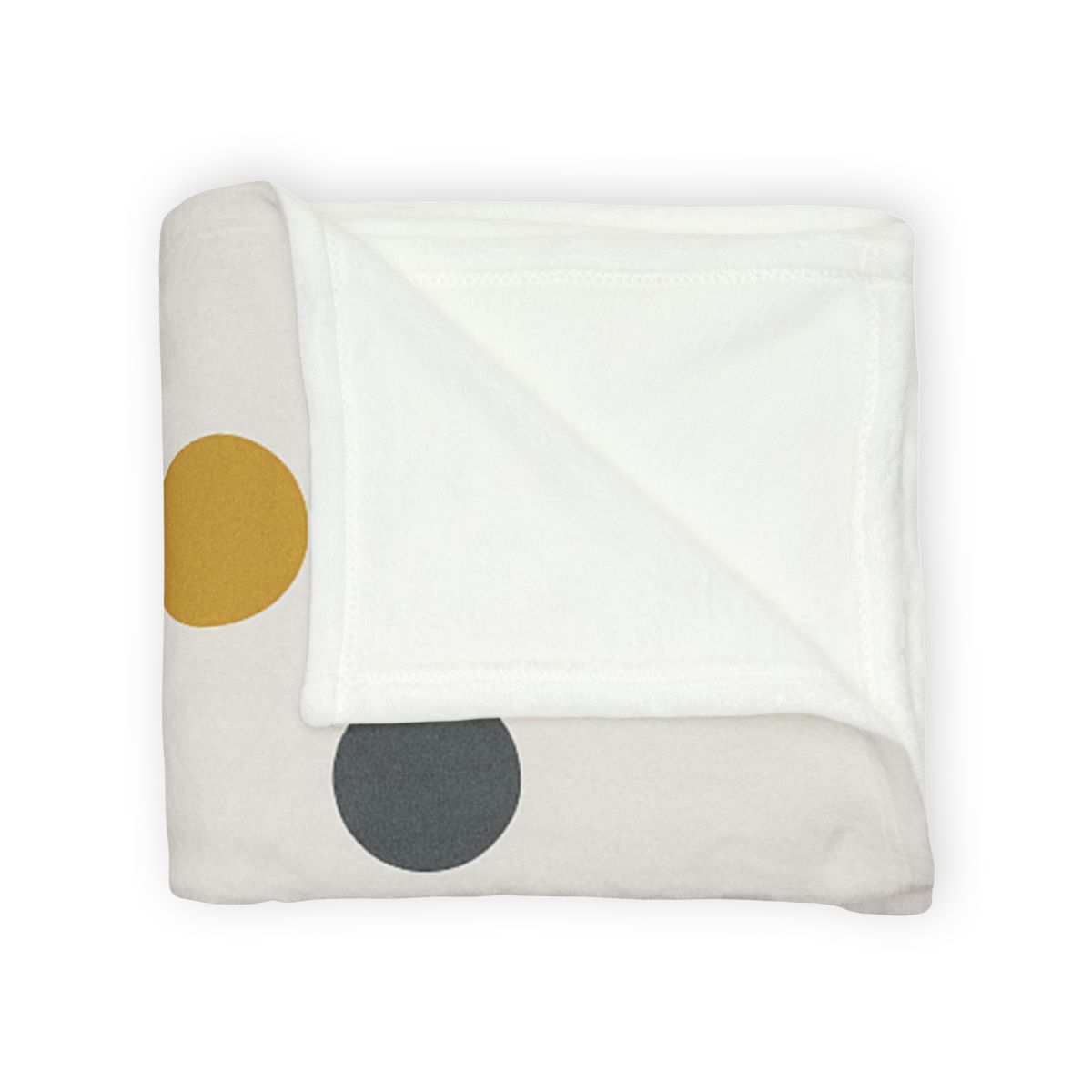 Asymmetric Dot Cluster decorative home blankets
