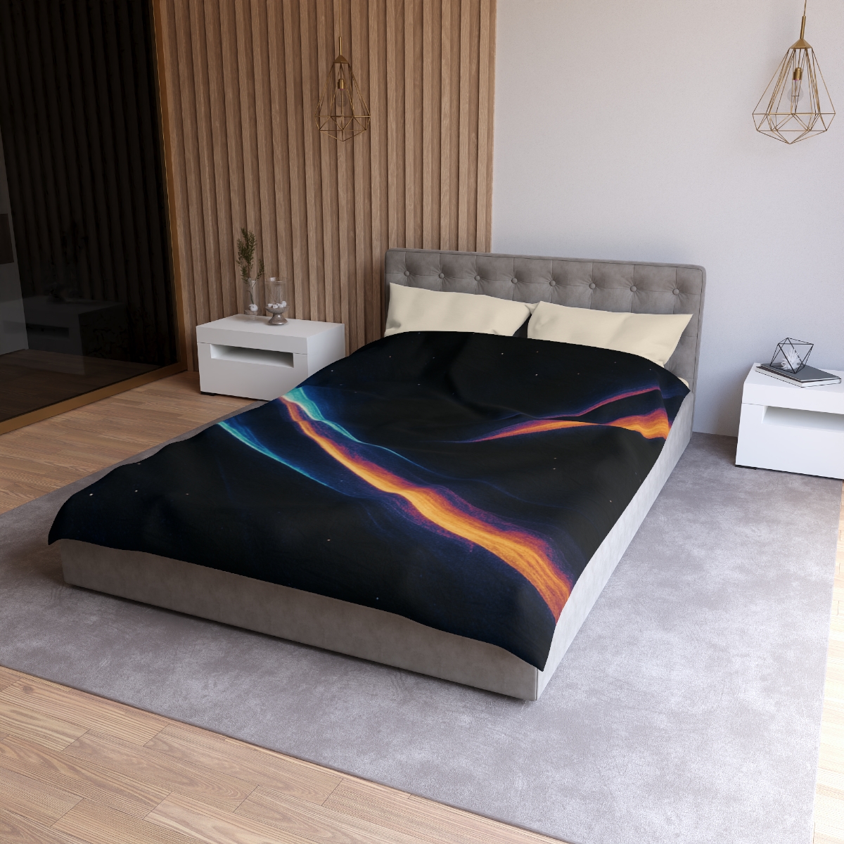 Prismatic Horizon Shear soft comforter duvets
