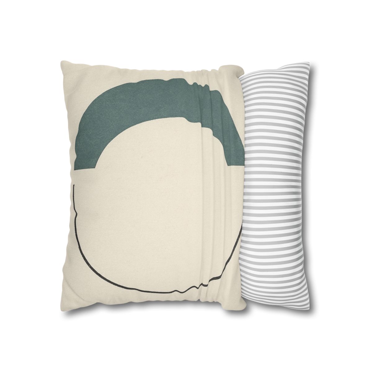 Intersecting Arc Pair stylish decorative pillowcases