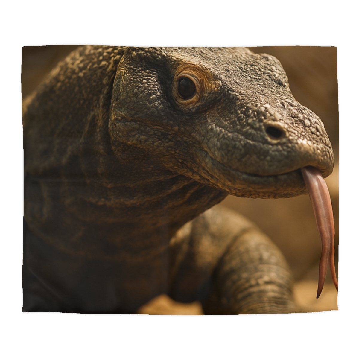 Ancient Sentinel Komodo Dragon custom duvets