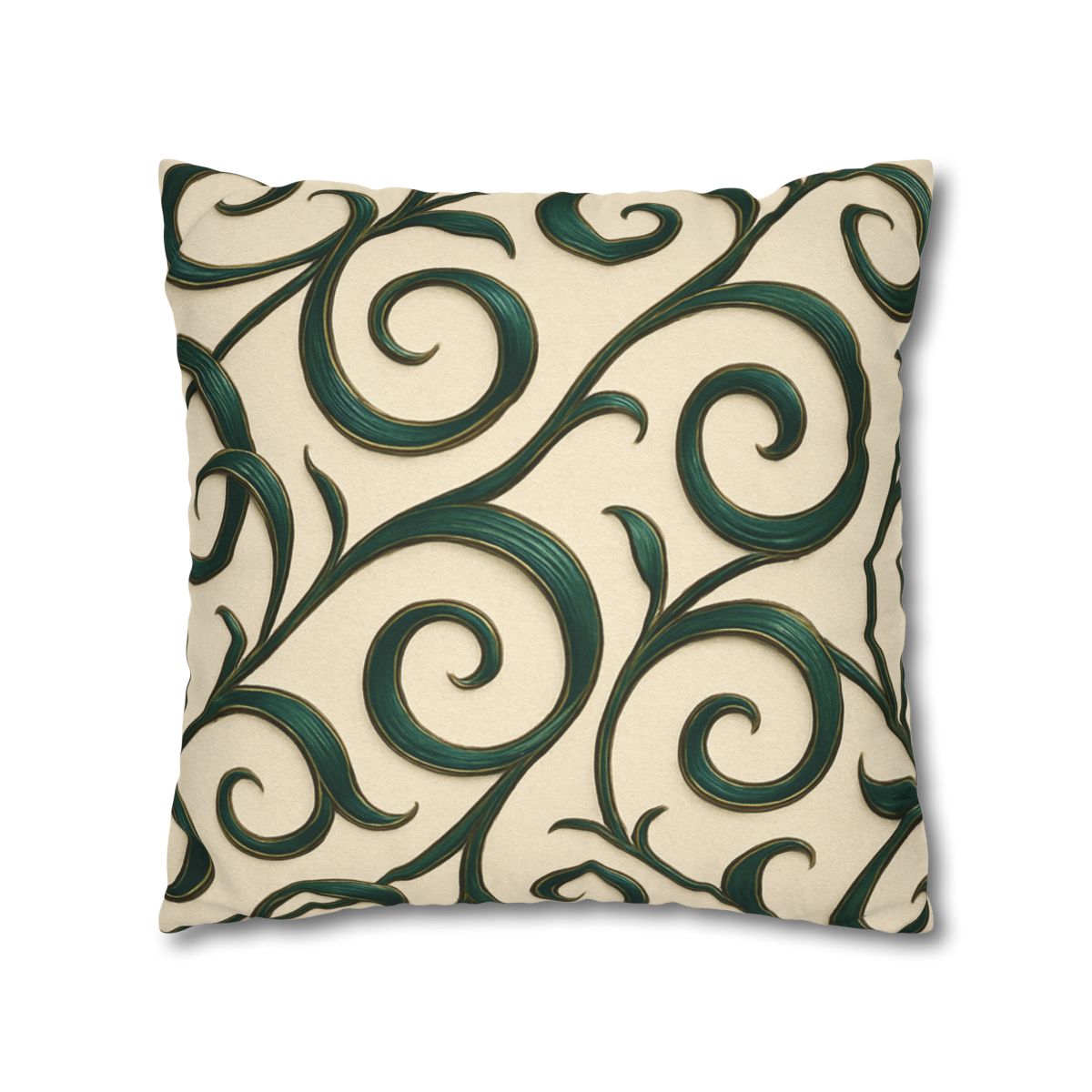 Vine Curl Ribbon Matrix stylish decorative pillowcases