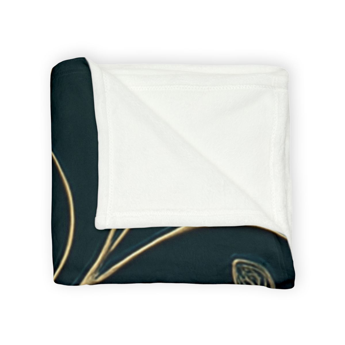Vine Circuit Filigree designer printed blankets