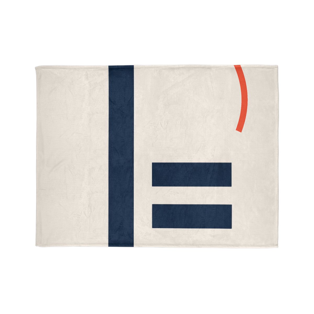 Offset Bars With Orbit Arc soft fleece blankets