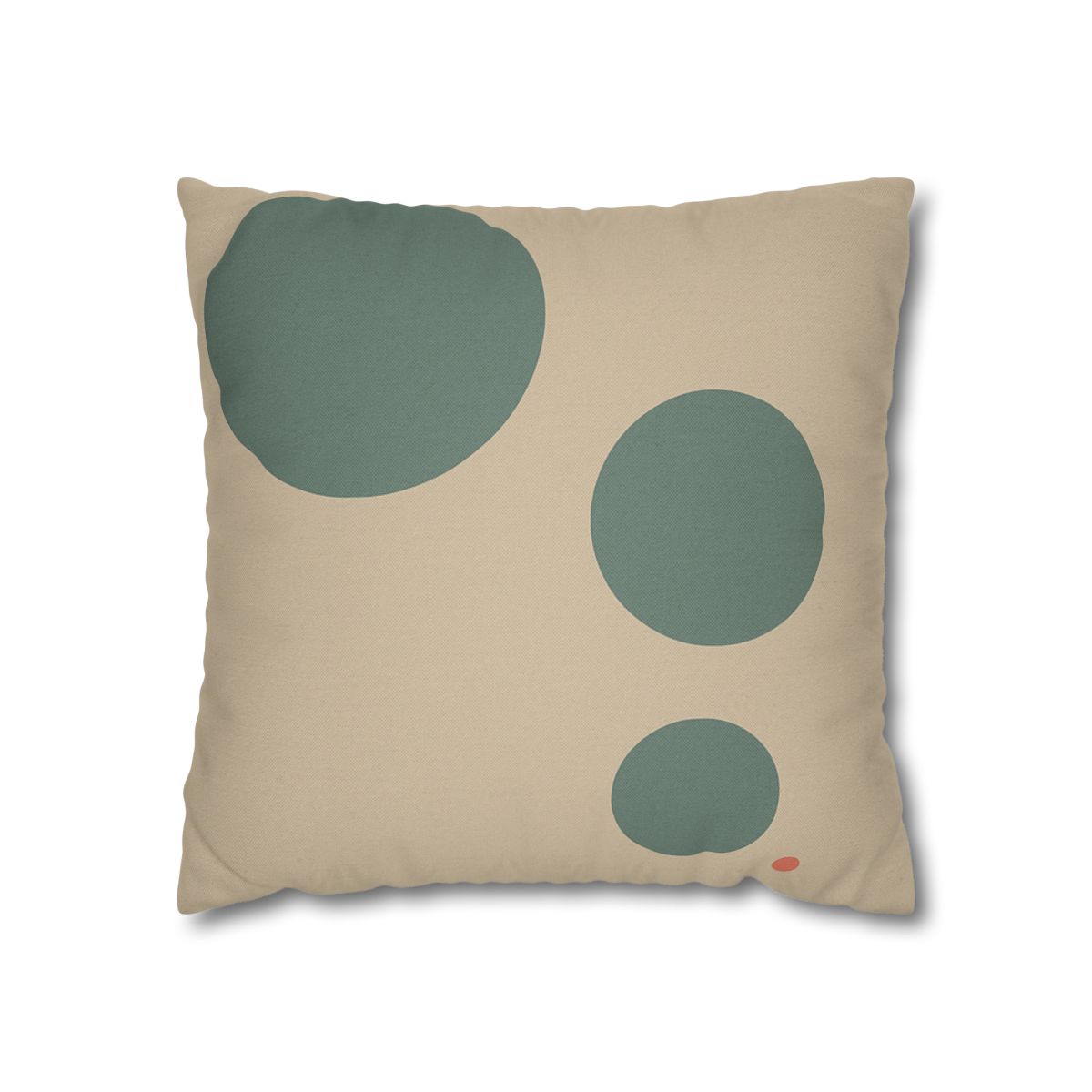Quiet Triplet Of Offset Circles personalized pillow covers