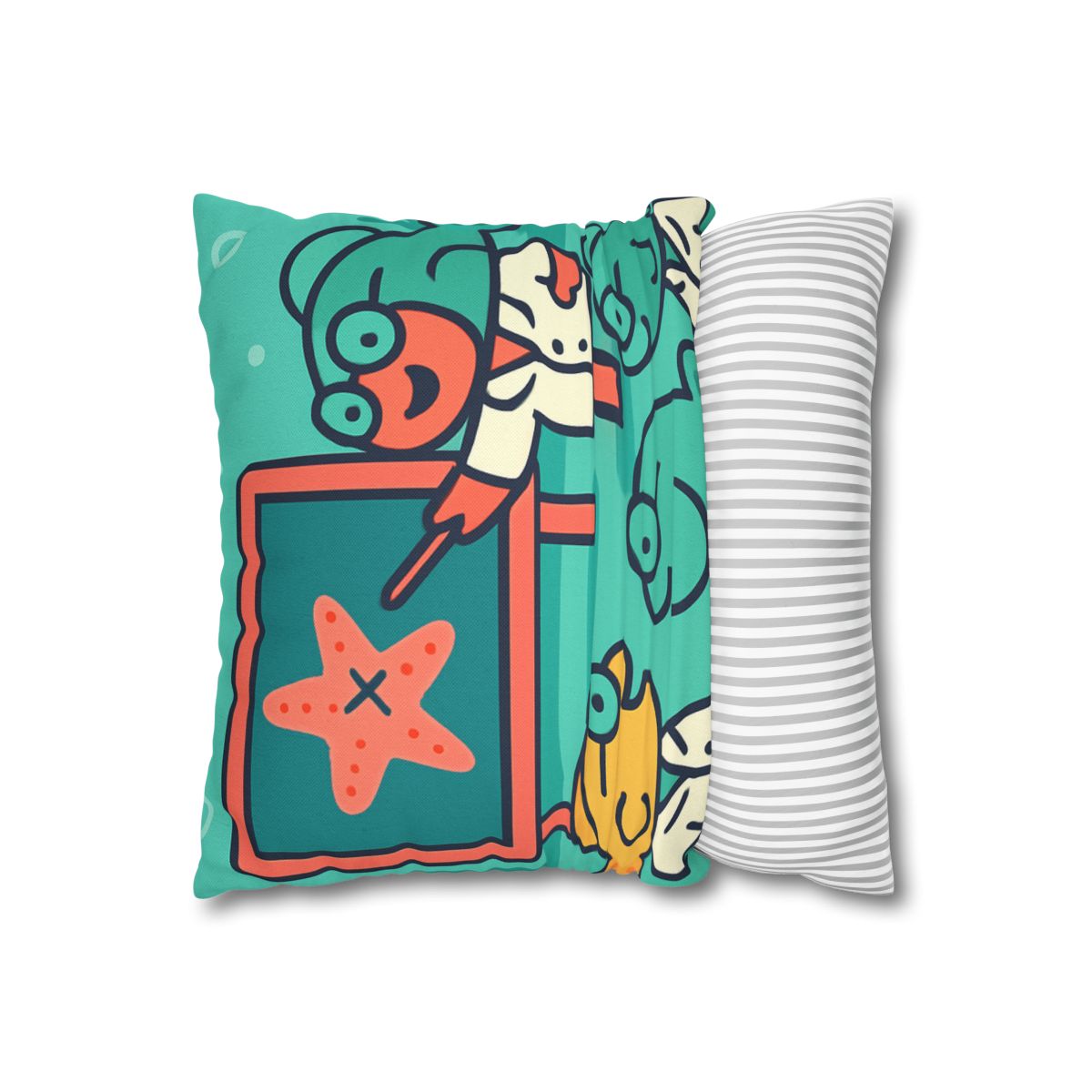 Coral School Of Scientists custom pillow cases