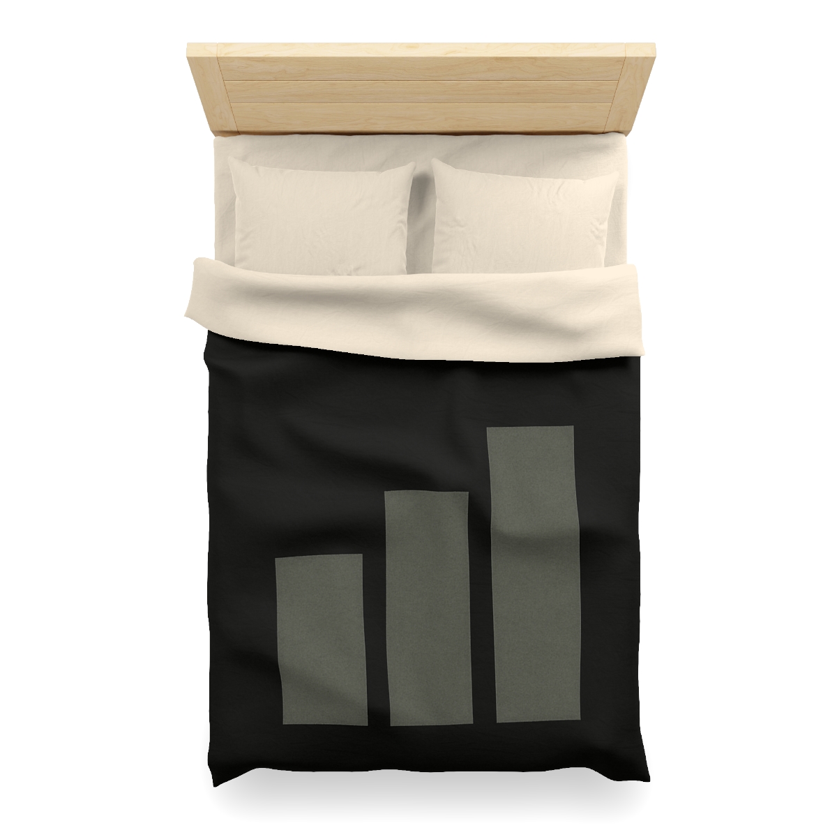 Stepped Bars Under Distant Star soft comforter duvets