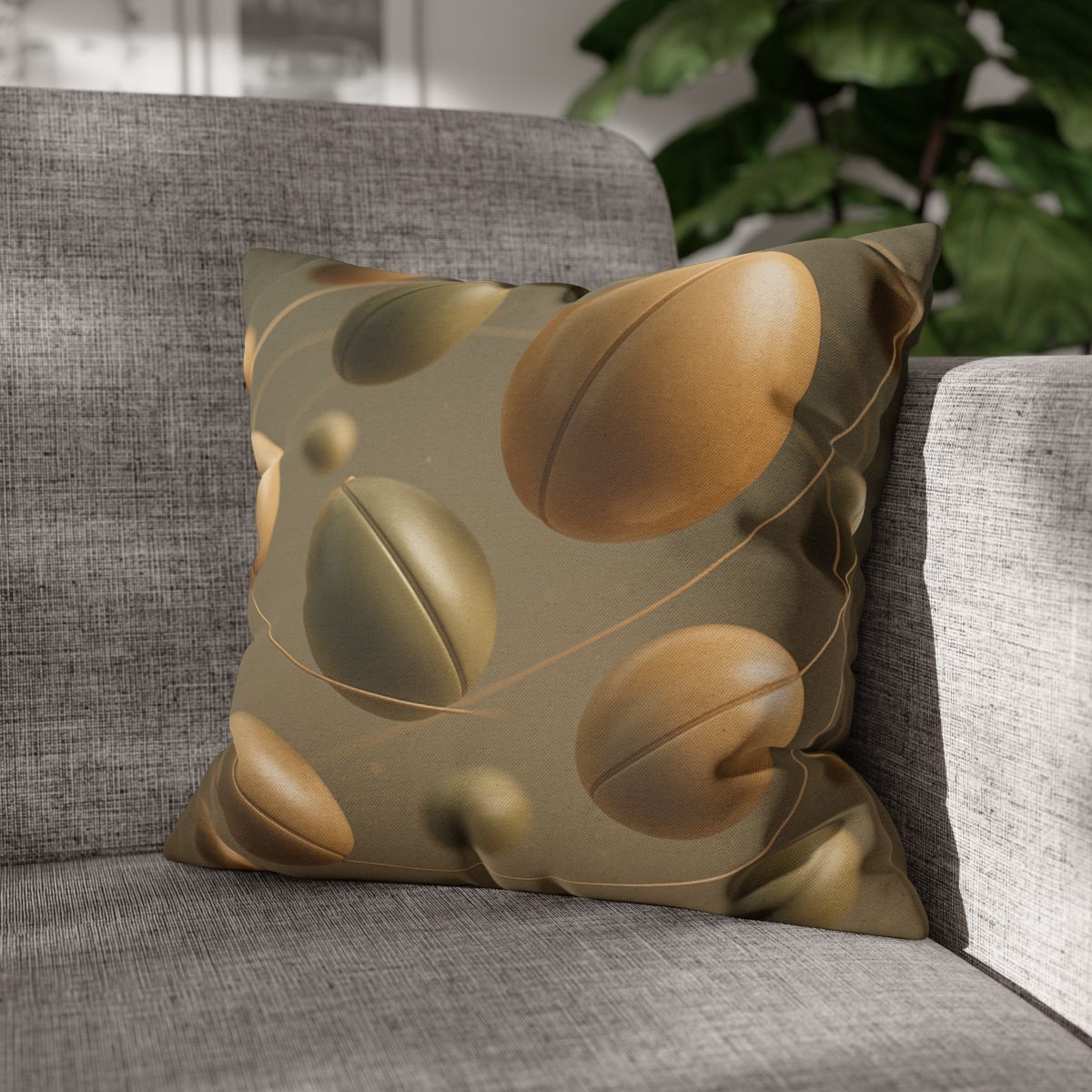 Seed Pod Orbit Cluster custom pillow cases