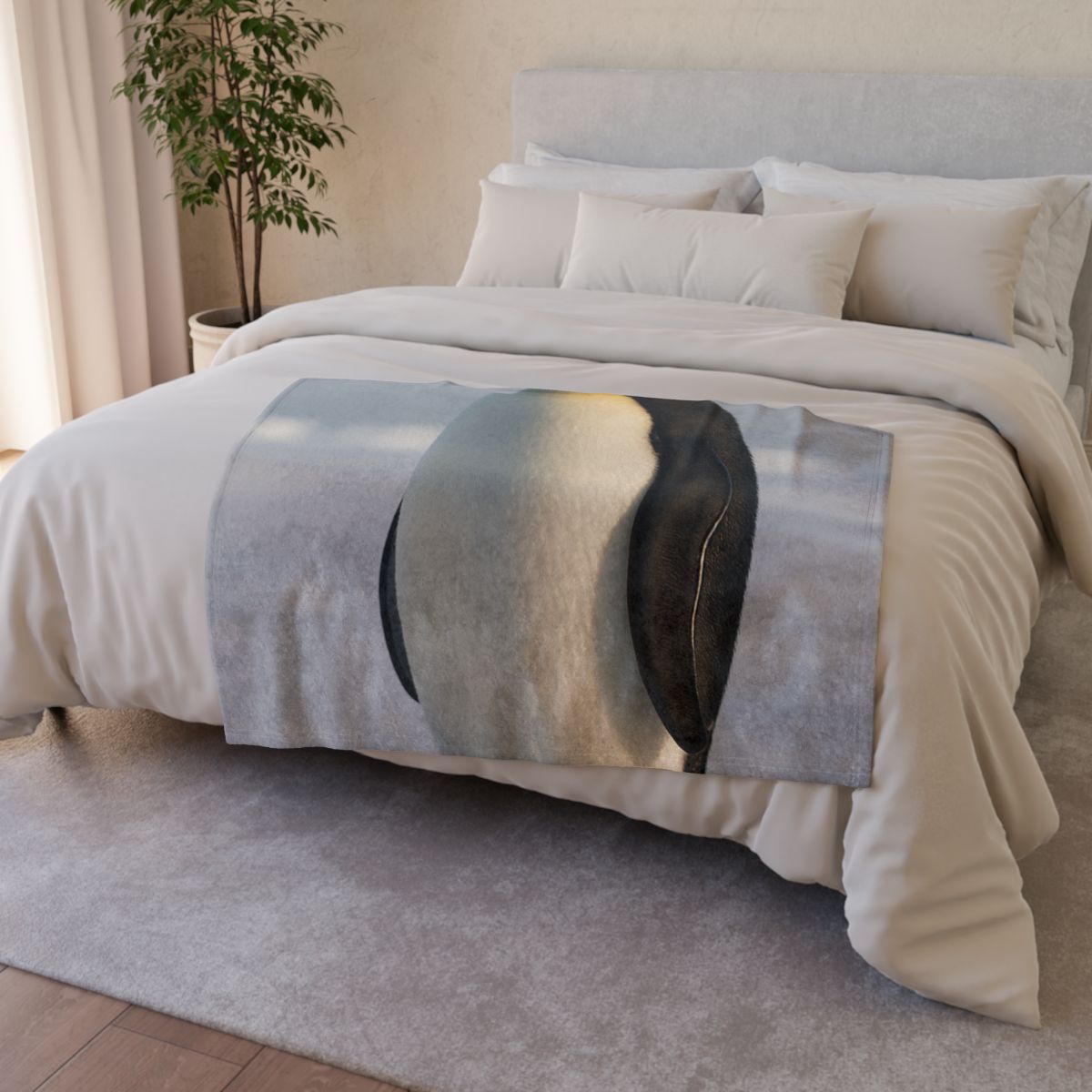 Aurora March Emperor Penguin warm winter blankets