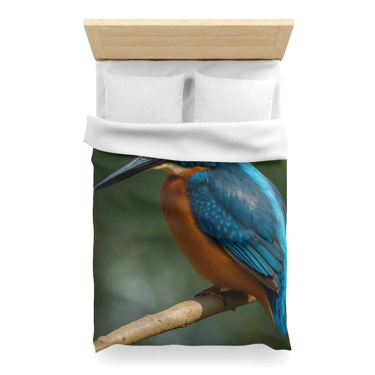 Azure Bolt Common Kingfisher trendy bedroom duvets