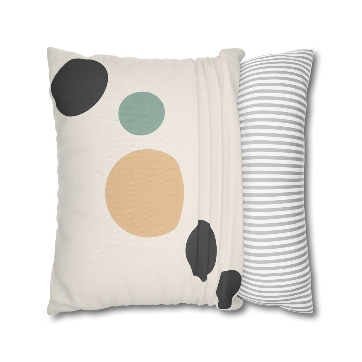 Diagonal Cluster Of Five Circles stylish decorative pillowcases