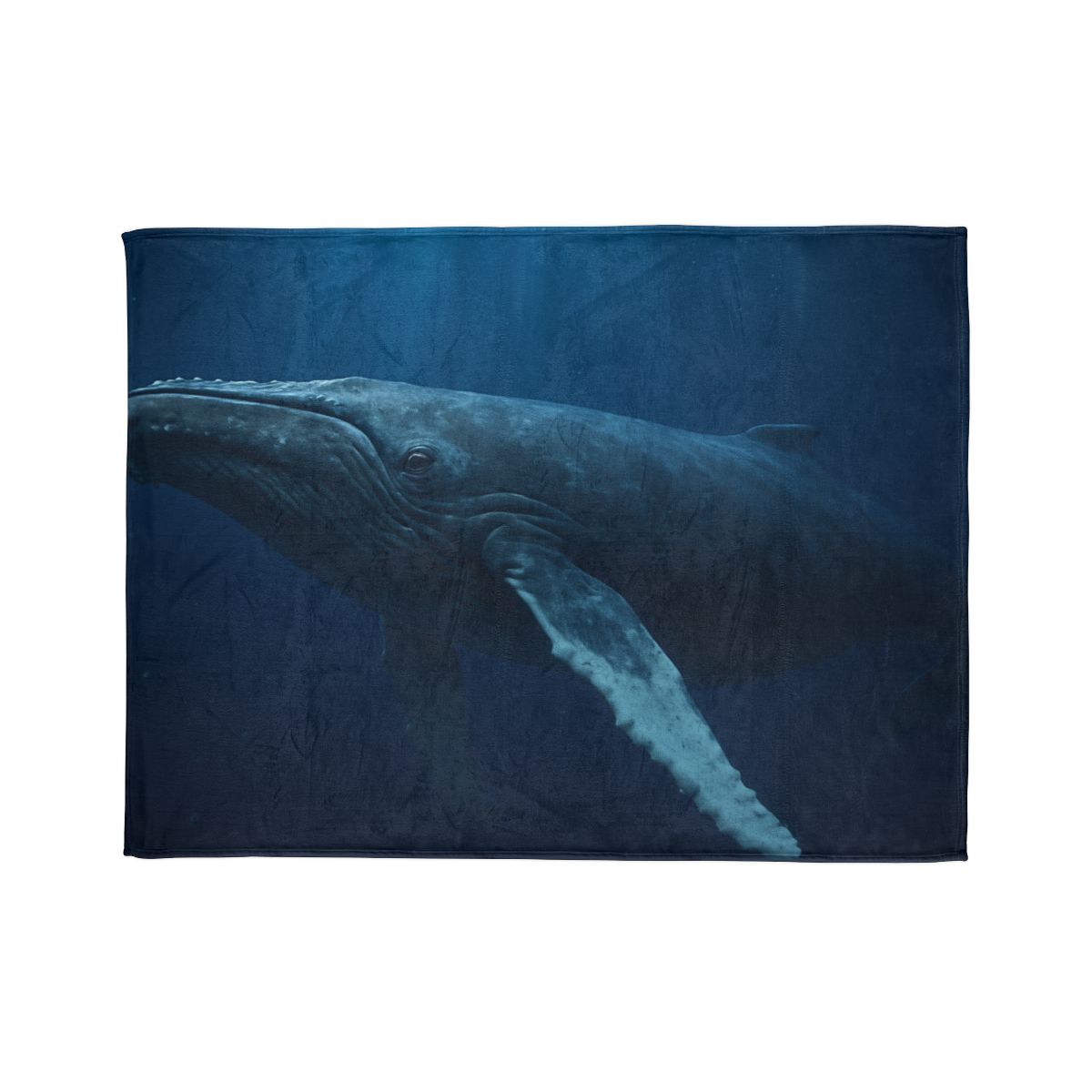 Deep Chorus Humpback Whale personalized cozy blankets