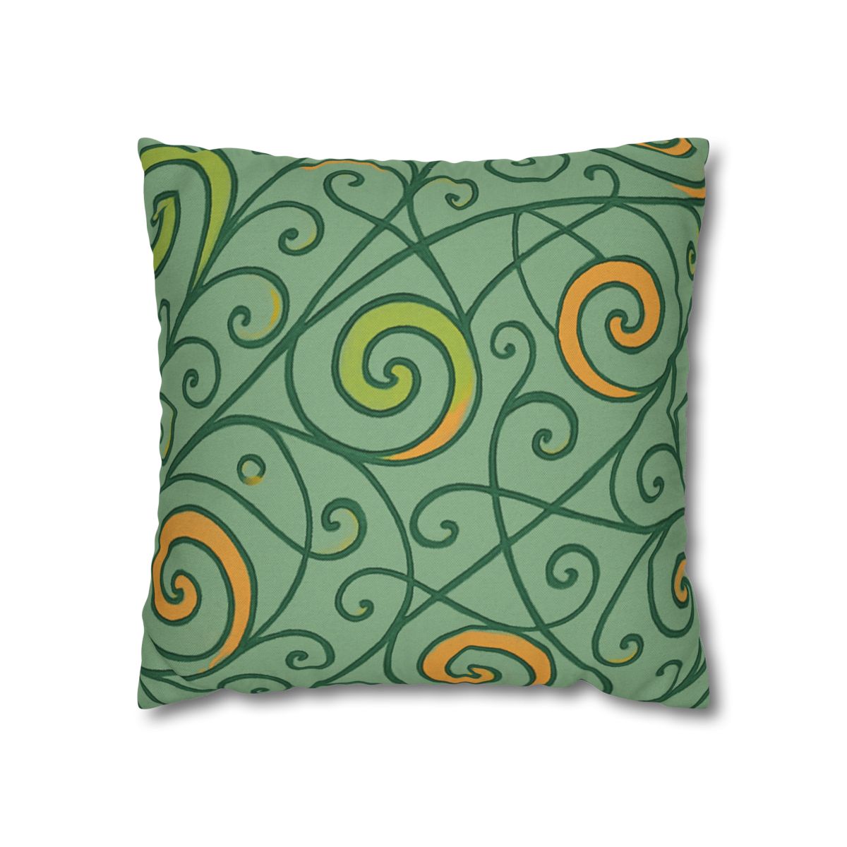Tendril Spiral Lattice soft cotton pillow cases