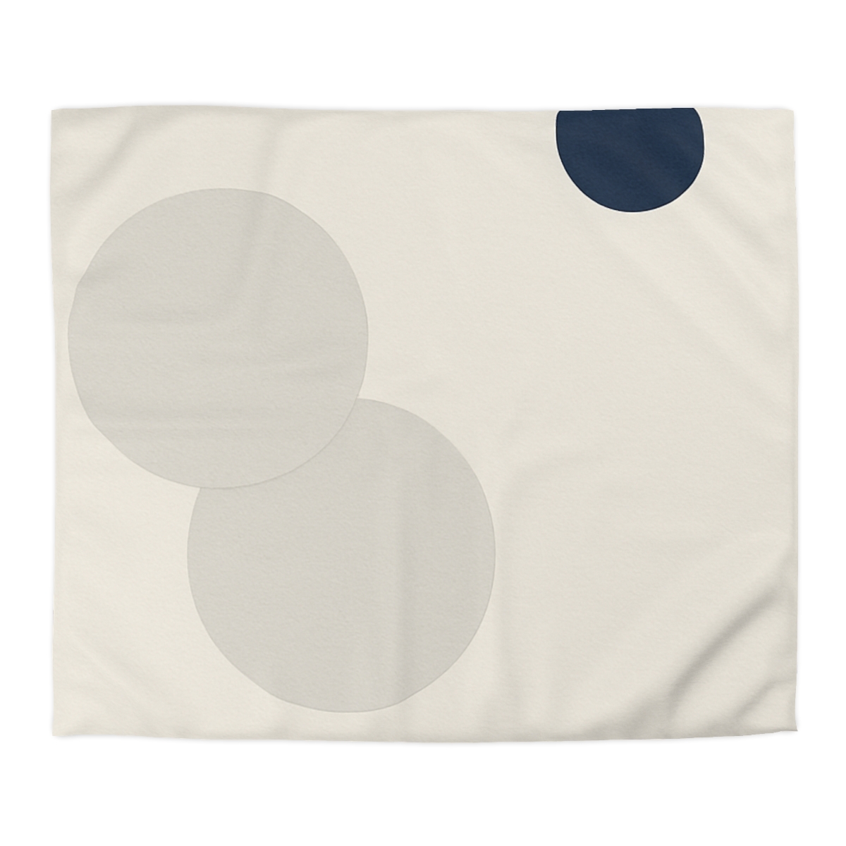 Quiet Orbit Of Three Circles designer printed duvets