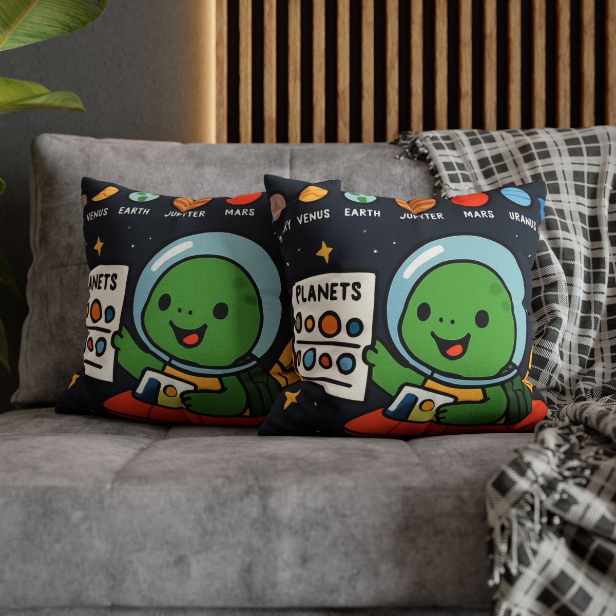 Solar Sail Turtle And The Planetary Parade unique gift pillow cases