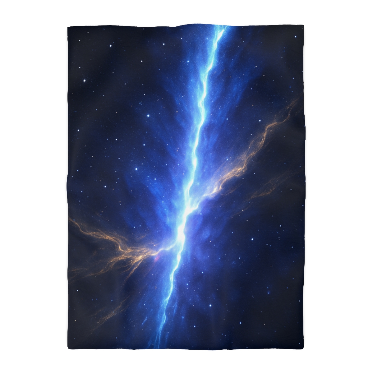 Luminous Horizon Rift designer printed duvets