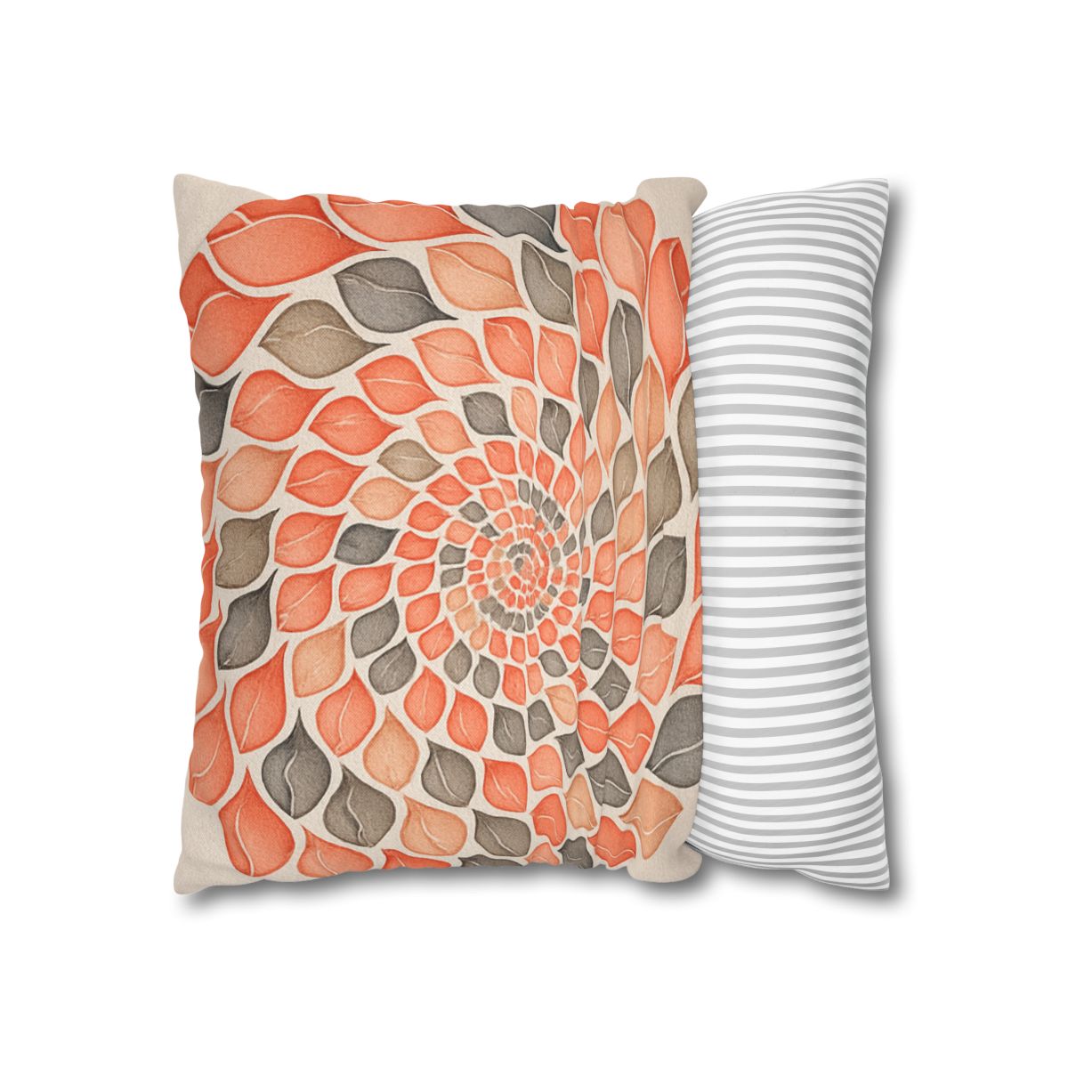 Bud Spiral Time Mosaic stylish decorative pillowcases