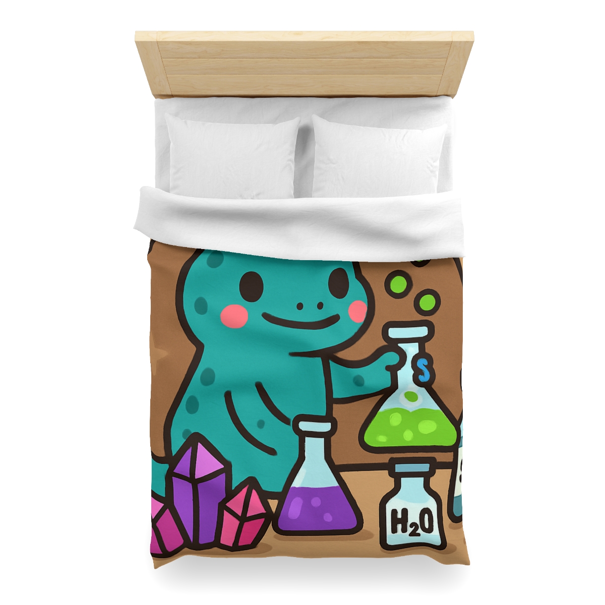 Crystal Cave Salamander Science Lab duvets for gifts