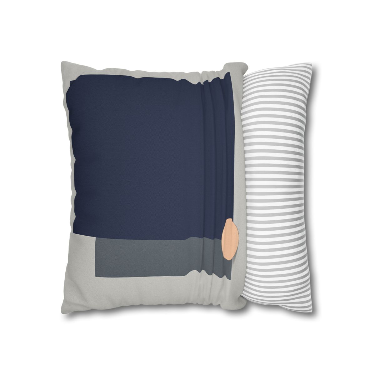 Balanced Triad With Open Center personalized pillow covers