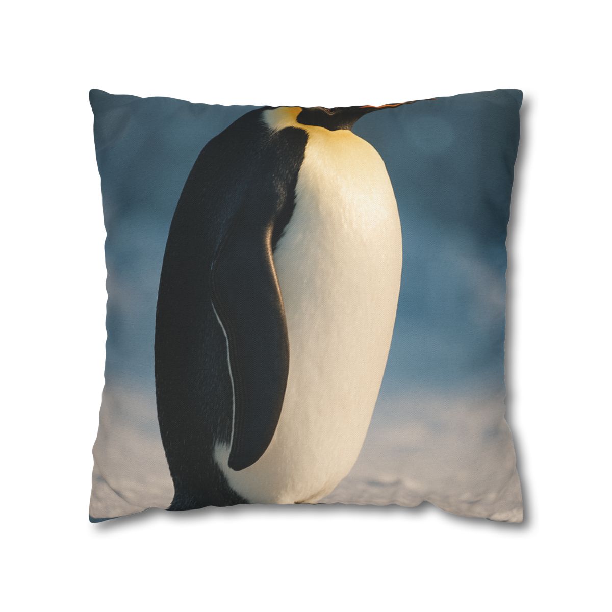 Silver Horizon Emperor Penguin stylish decorative pillowcases