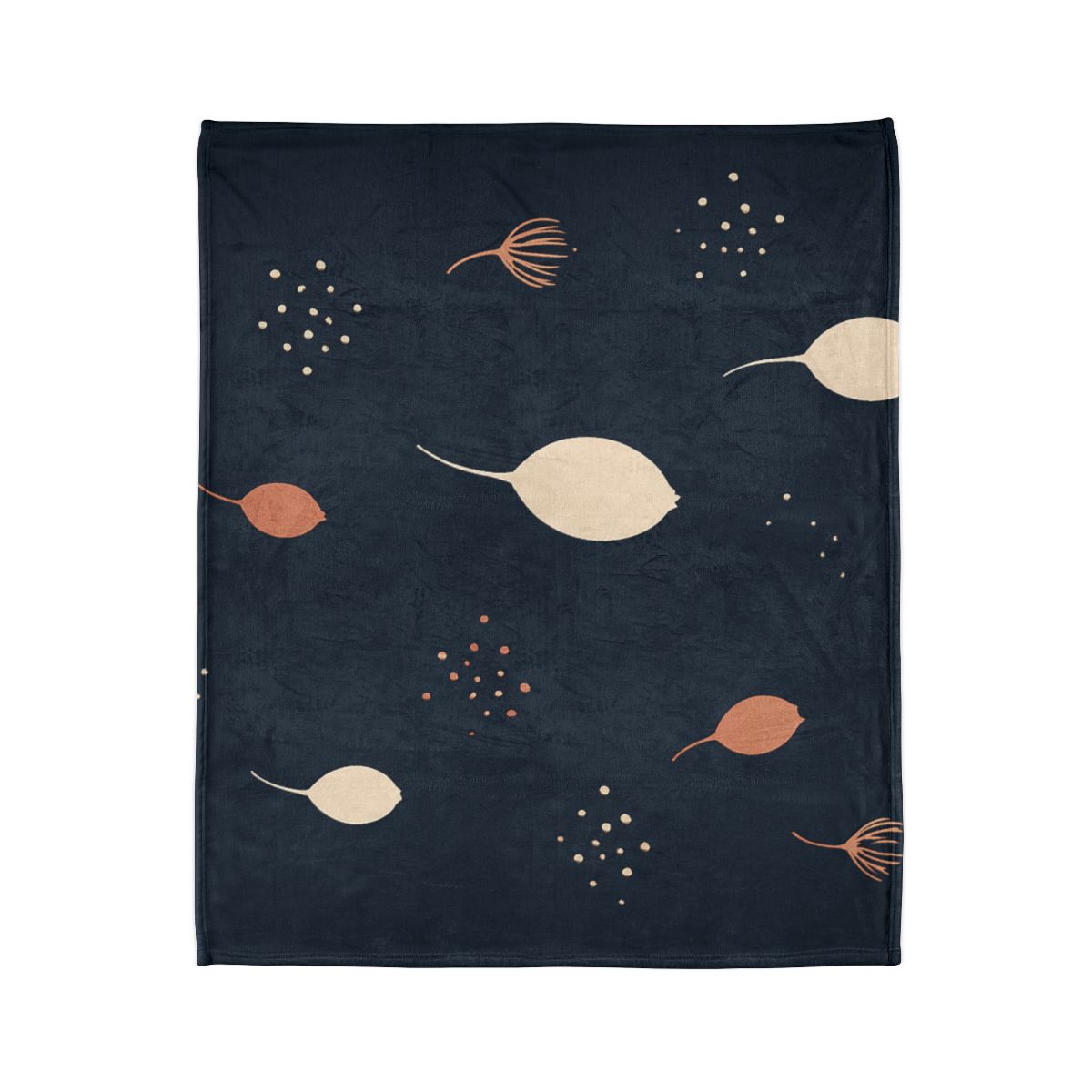 Seed Pod Constellation Scatter personalized cozy blankets