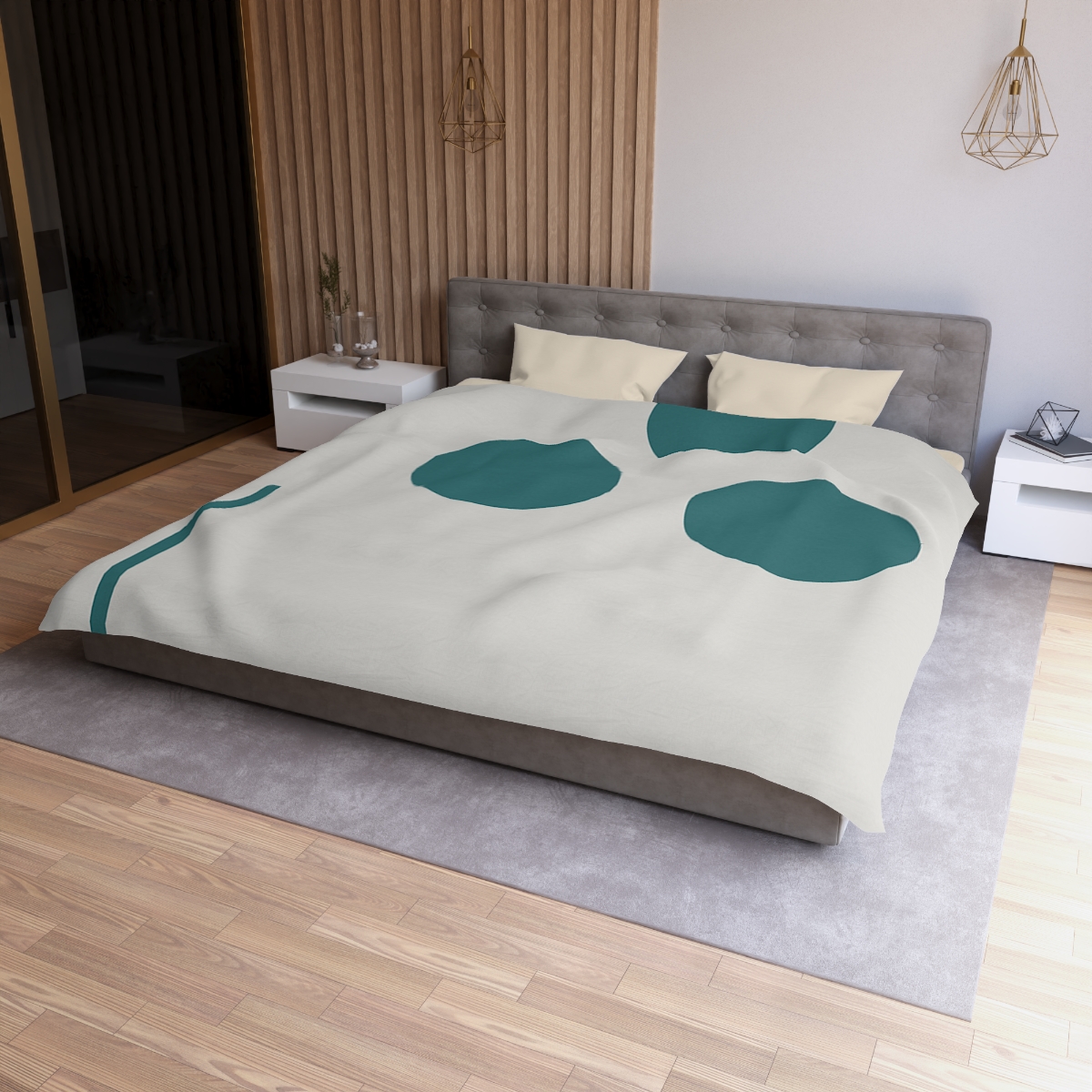 Three Circle Drift With Corner Bar personalized bedding duvets