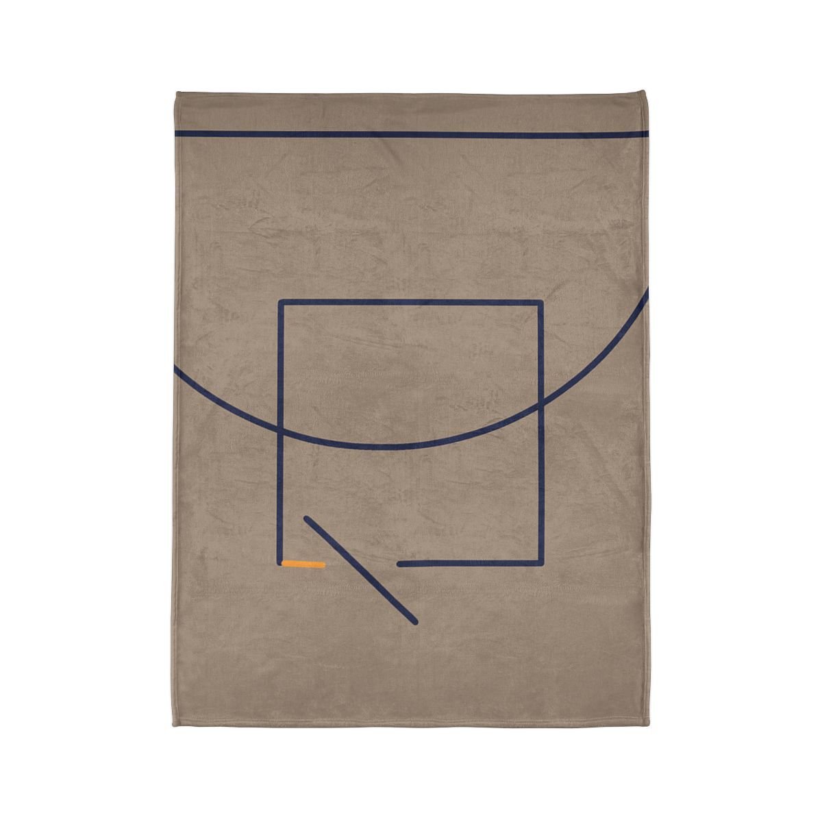 Corner Arc With Nested Open Square designer printed blankets