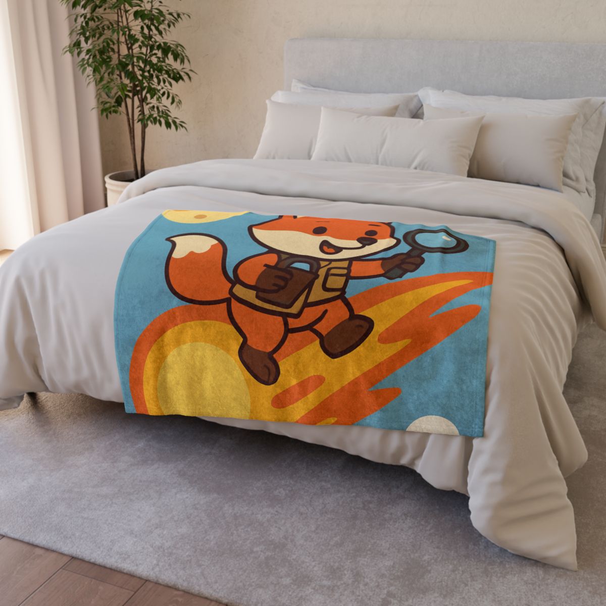 Comet Fox Explorer unique gift blankets