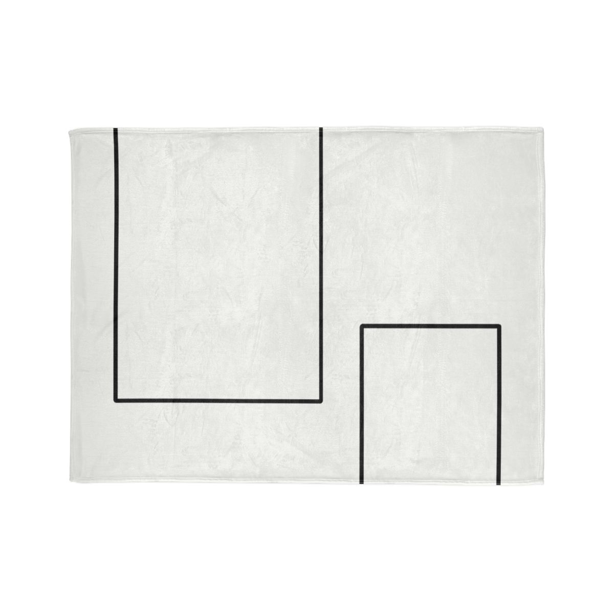 Offset Rectangle Pair With Anchor Line stylish throw blankets