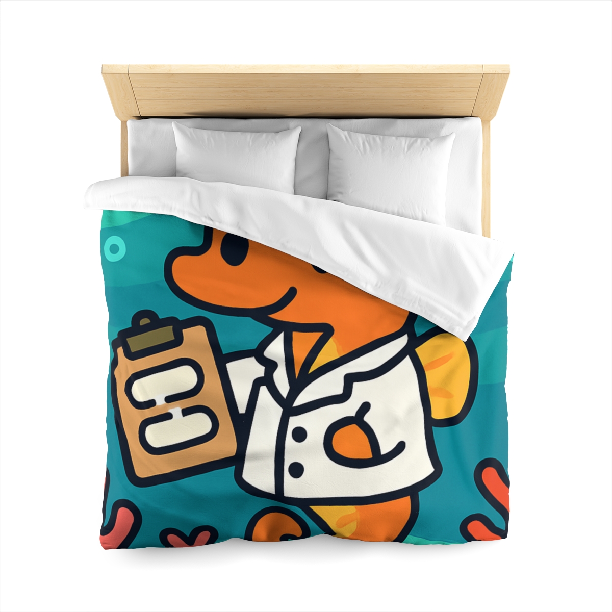 Aurora Reef Seahorse Scientist trendy bedroom duvets